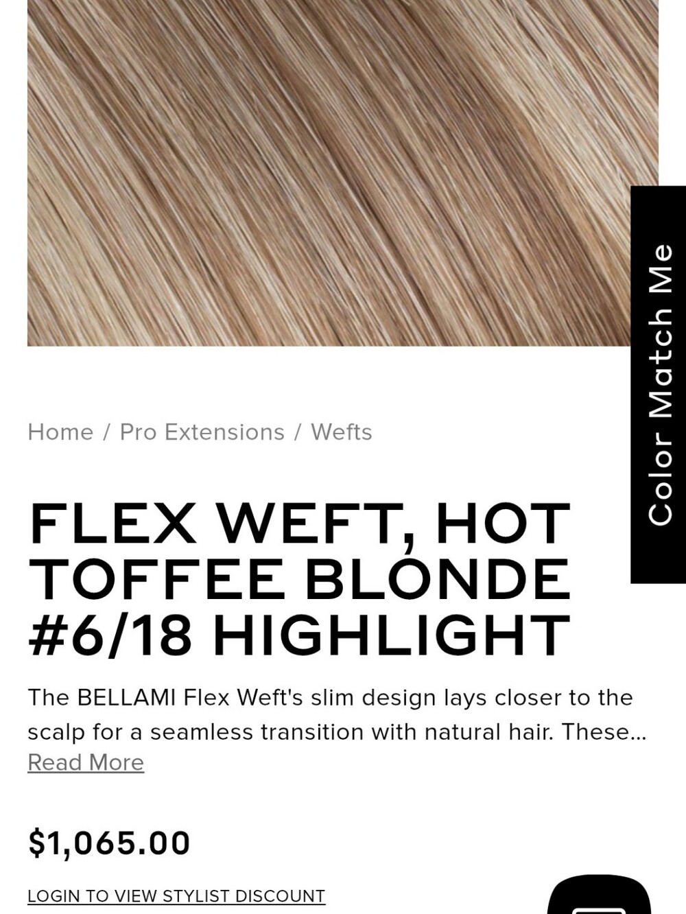 BELLAMI Flex Weft Hair Extensions & Pony Tail Extension Both In Protective Bag